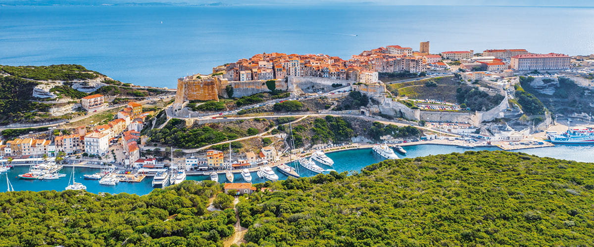 Bonifaccio and its medieval citadel